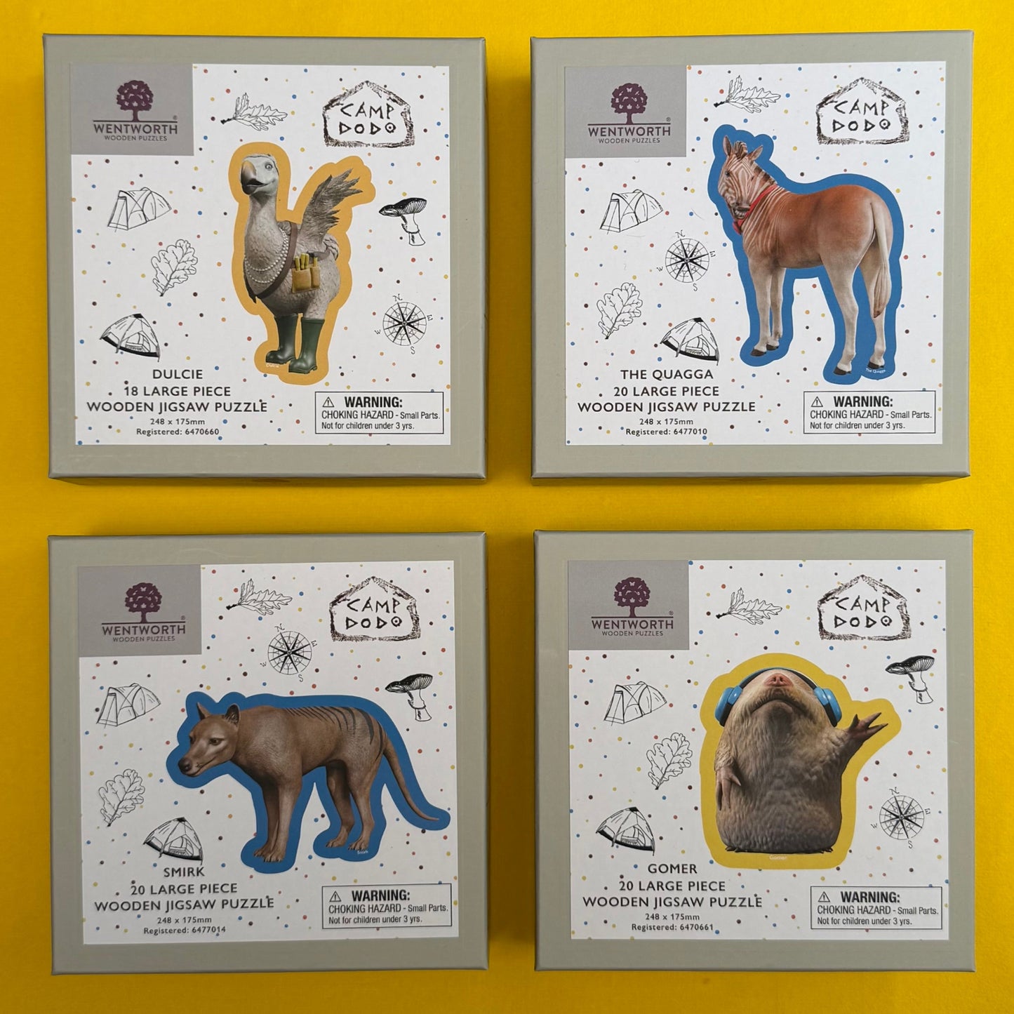 Camp Dodo Jigsaw Puzzles by Wentworth